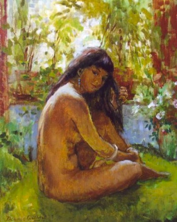 15 Oriental Nude (oil)